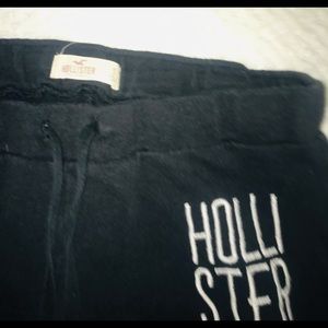 Hollister black sweatpants size Small
